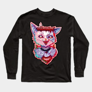 Franki the Frankenstein's Monster Cat Vampire Long Sleeve T-Shirt